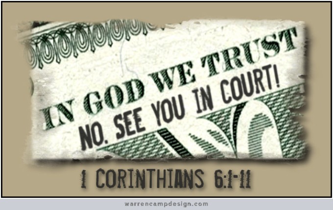 1 Corinthians 6 1-11 a